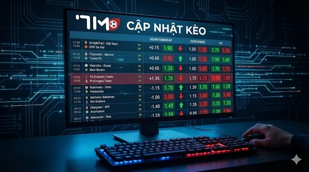 Tầm quan trọng của việc cập nhật kèo 7m cn